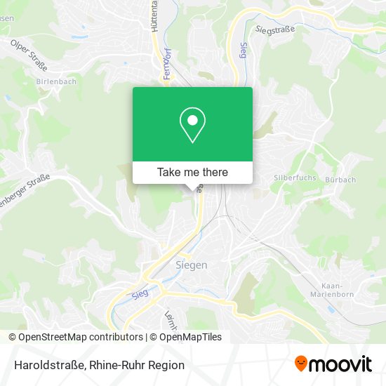 Haroldstraße map