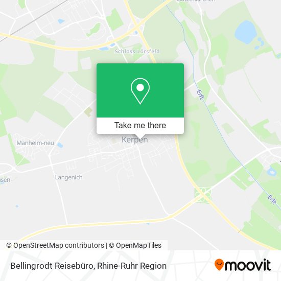 Bellingrodt Reisebüro map