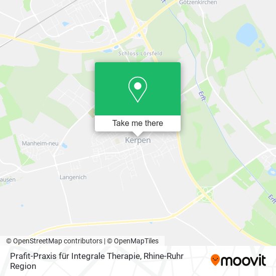Prafit-Praxis für Integrale Therapie map