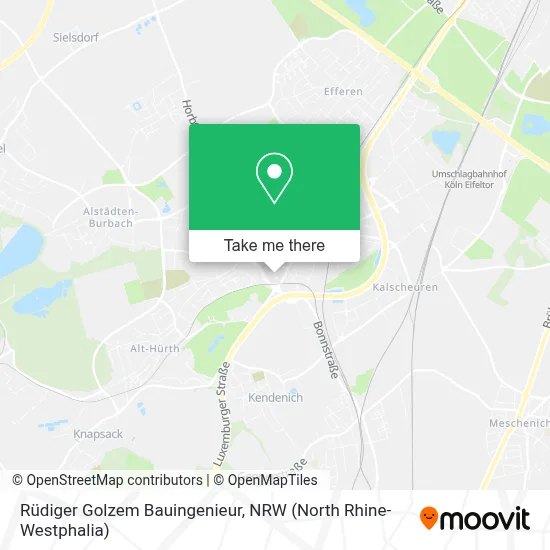 Rüdiger Golzem Bauingenieur map