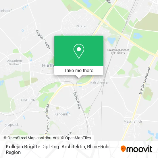 Карта Köllejan Brigitte Dipl.-Ing. Architektin
