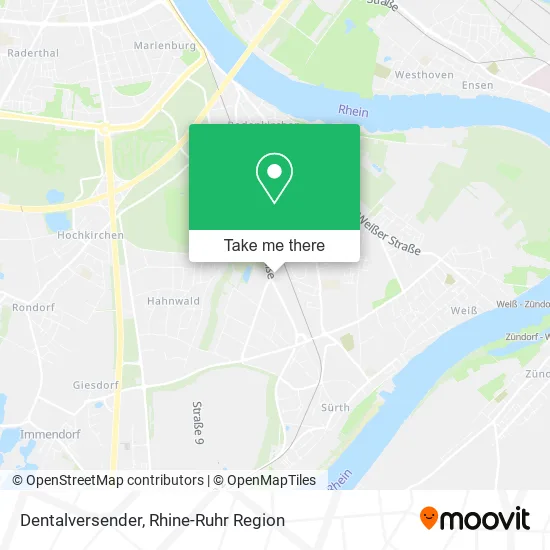 Dentalversender map