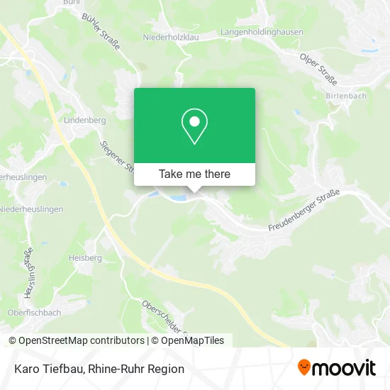 Карта Karo Tiefbau