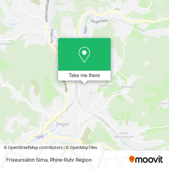 Карта Friseursalon Sima