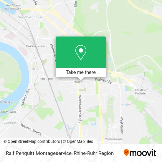 Карта Ralf Penquitt Montageservice