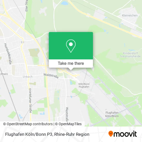 Карта Flughafen Köln/Bonn P3