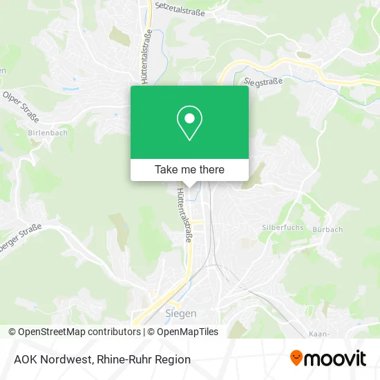 Карта AOK Nordwest