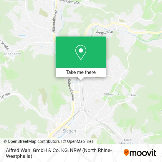 Alfred Wahl GmbH & Co. KG map