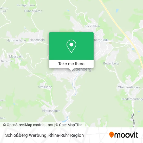 Карта Schloßberg Werbung