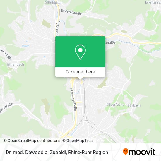 Dr. med. Dawood al Zubaidi map