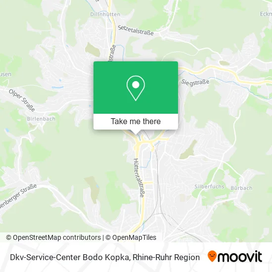 Карта Dkv-Service-Center Bodo Kopka