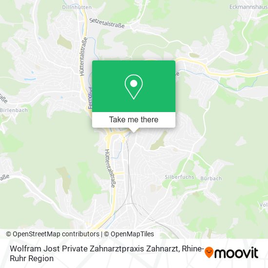 Wolfram Jost Private Zahnarztpraxis Zahnarzt map