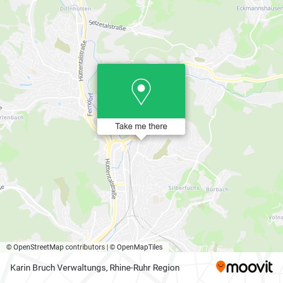 Karin Bruch Verwaltungs map