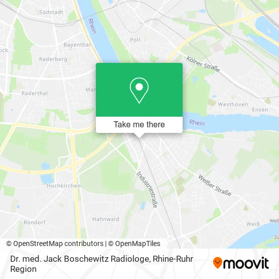Карта Dr. med. Jack Boschewitz Radiologe