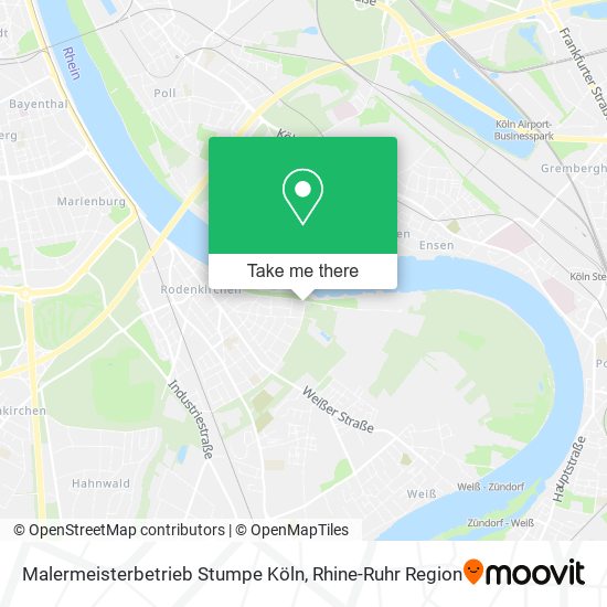 Malermeisterbetrieb Stumpe Köln map