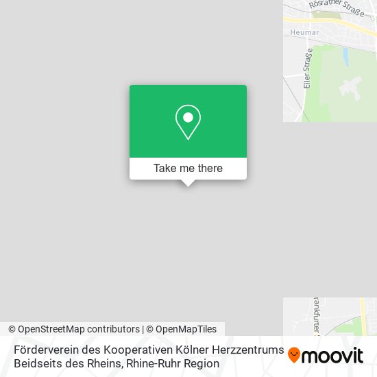 Förderverein des Kooperativen Kölner Herzzentrums Beidseits des Rheins map