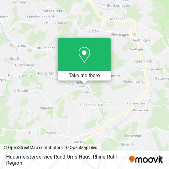 Карта Hausmeisterservice Rund Ums Haus