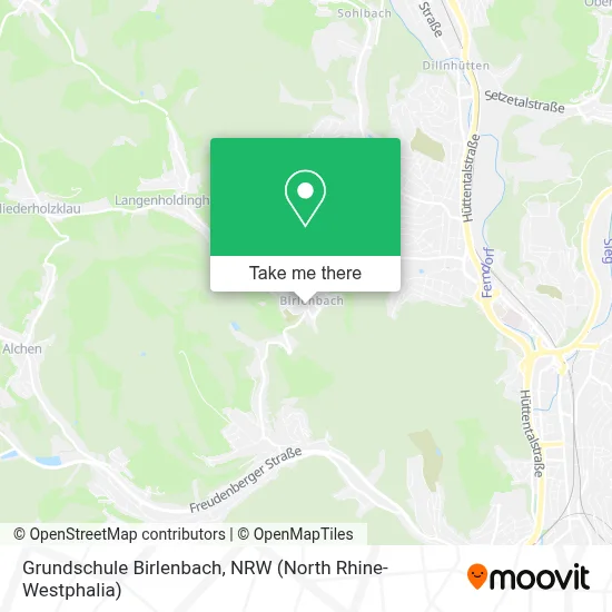Grundschule Birlenbach map
