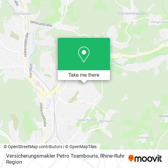 Versicherungsmakler Petro Tsambouris map