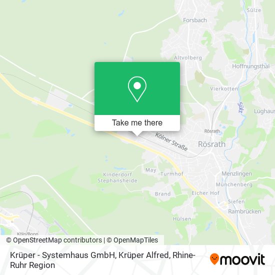 Krüper - Systemhaus GmbH, Krüper Alfred map