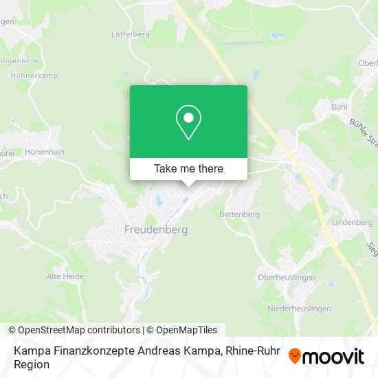 Kampa Finanzkonzepte Andreas Kampa map