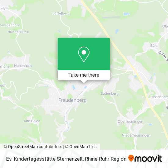 Ev. Kindertagesstätte Sternenzelt map