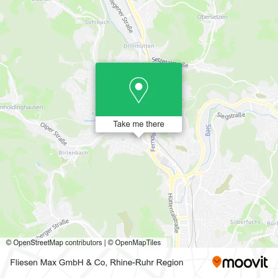 Карта Fliesen Max GmbH &amp; Co