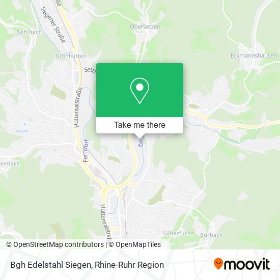 Bgh Edelstahl Siegen map
