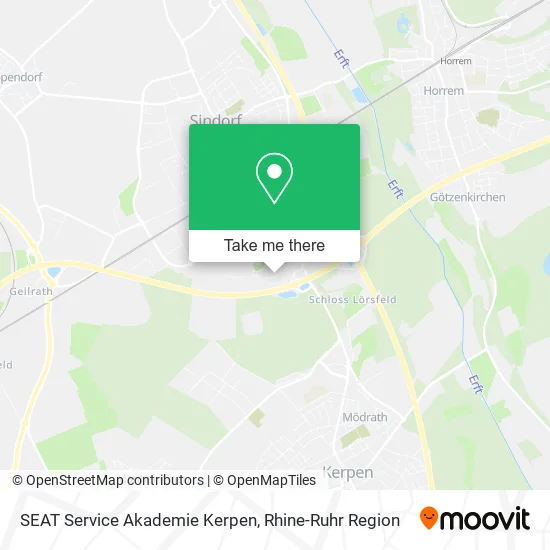 Карта SEAT Service Akademie Kerpen