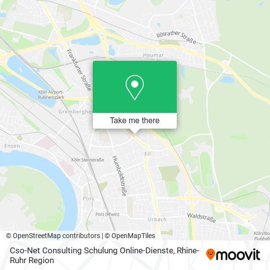 Cso-Net Consulting Schulung Online-Dienste map