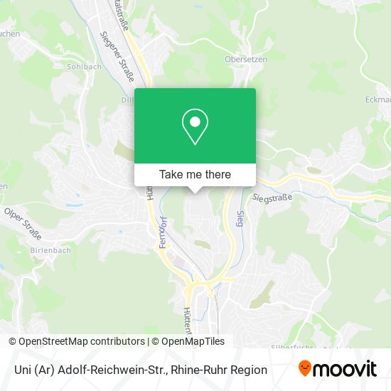 Uni (Ar) Adolf-Reichwein-Str. map