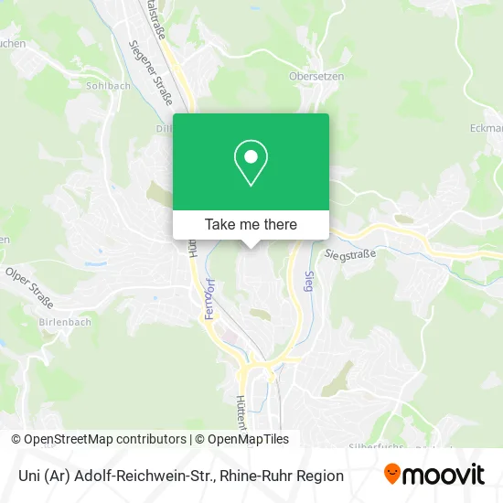Uni (Ar) Adolf-Reichwein-Str. map