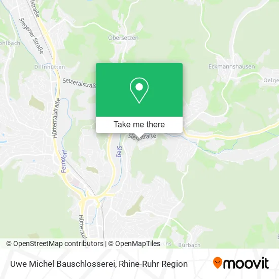 Карта Uwe Michel Bauschlosserei