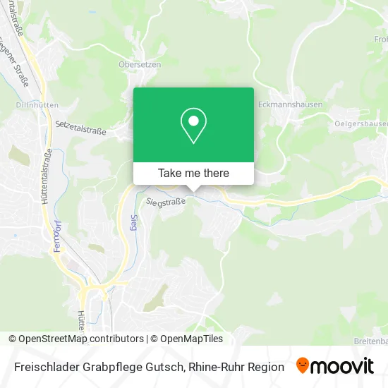 Карта Freischlader Grabpflege Gutsch