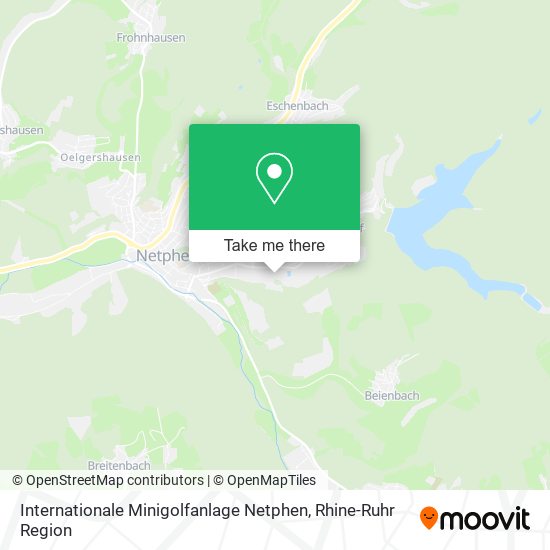 Internationale Minigolfanlage Netphen map