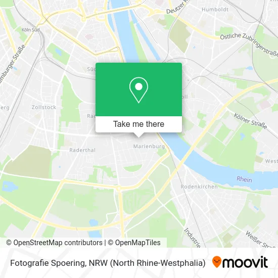 Fotografie Spoering map