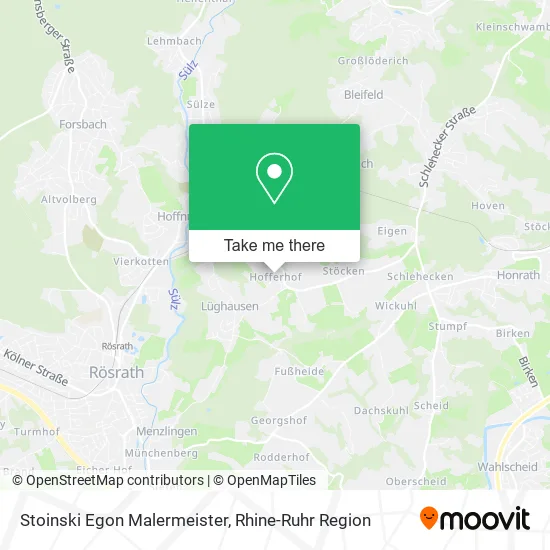 Карта Stoinski Egon Malermeister