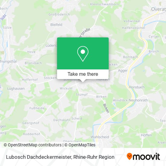 Lubosch Dachdeckermeister map