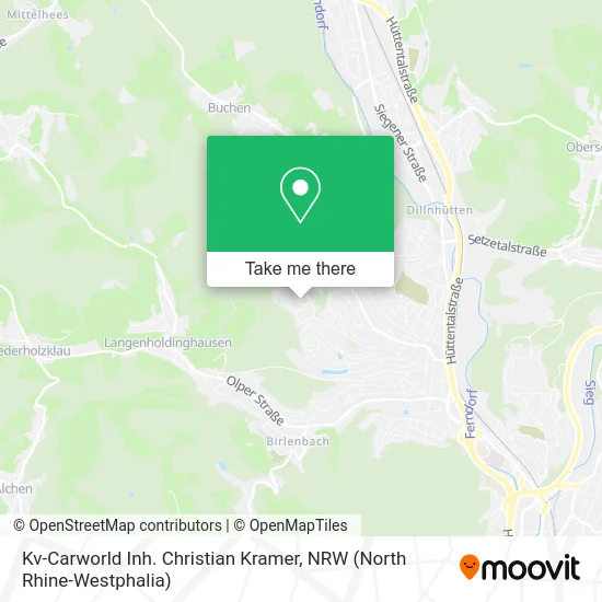 Kv-Carworld Inh. Christian Kramer map