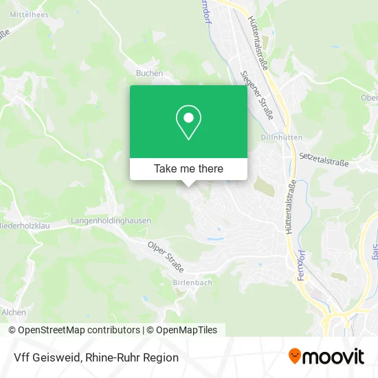 Карта Vff Geisweid