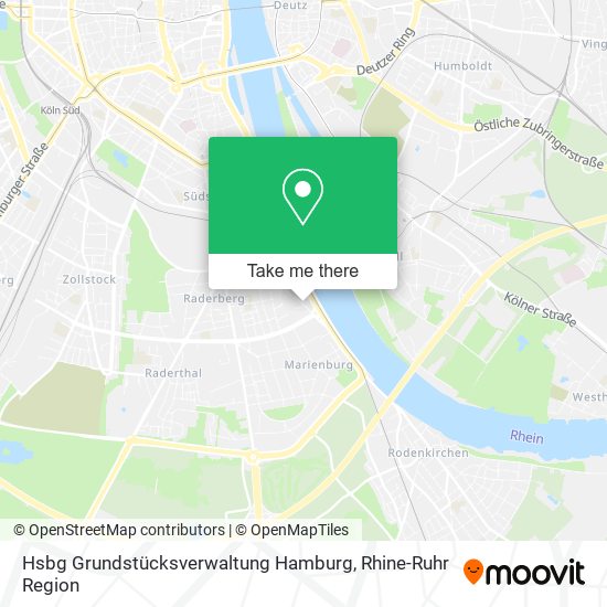 Hsbg Grundstücksverwaltung Hamburg map