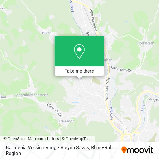 Barmenia Versicherung - Aleyna Savas map