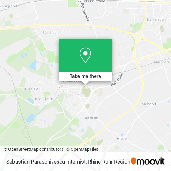 Sebastian Paraschivescu Internist map