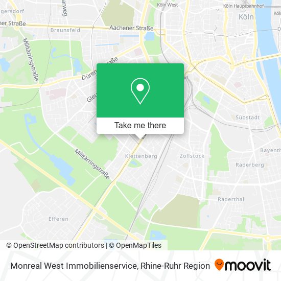 Monreal West Immobilienservice map