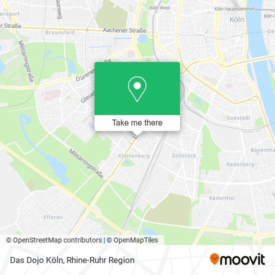 Карта Das Dojo Köln