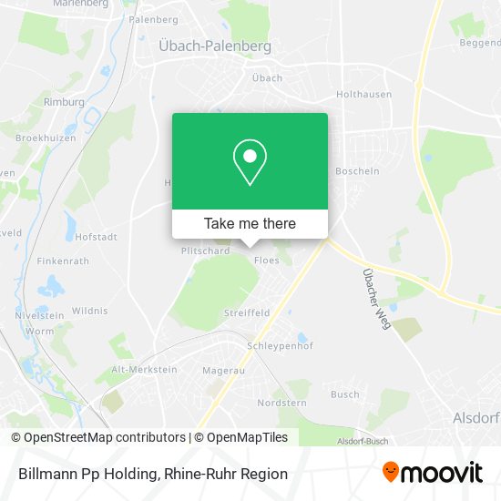 Billmann Pp Holding map