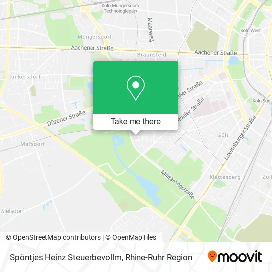 Карта Spöntjes Heinz Steuerbevollm