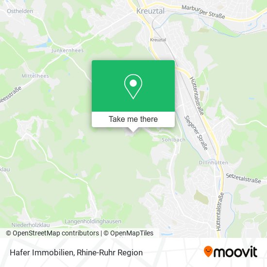 Hafer Immobilien map