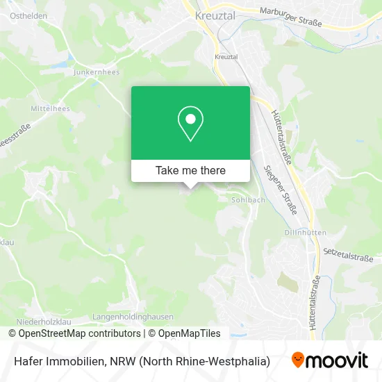 Hafer Immobilien map