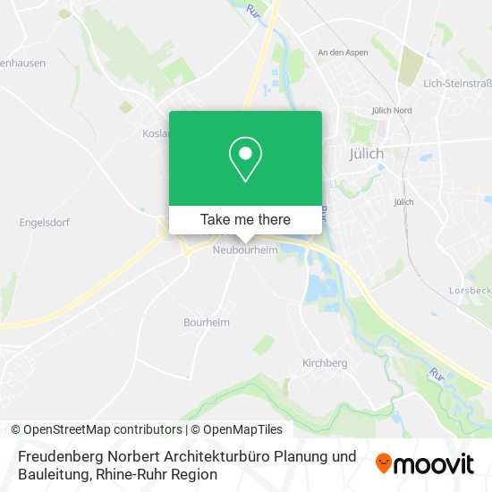 Freudenberg Norbert Architekturbüro Planung und Bauleitung map